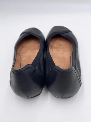 Vionic Caroll Ballet Flats Women's Size 6.5 Black Leather Comfort Shoes Chic thumbnail 6