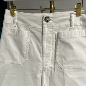 Anthropologie NWOT Maeve The Colette Cropped Wide-Leg Pants: Embroidered Edition thumbnail 9