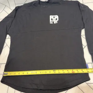 Walt Disney‎ World Spirit Jersey Adult XS Black Long Sleeve Crew Mickey Mouse thumbnail 10