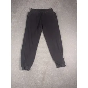 aerie dark gray joggers oversized small thumbnail 2