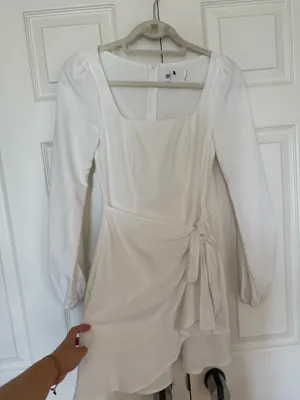 Princess Polly The Villa Mini Dress White thumbnail 5