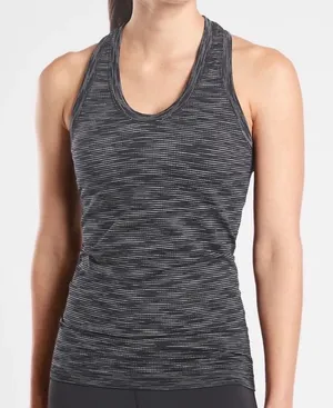 Athleta Womens Momentum Spacedye Racerback Sporty Activewear Tank Top Size XS thumbnail 1