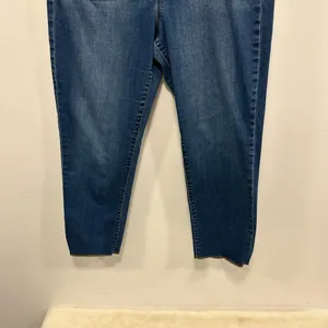 Hudson Jeans Natalie Dianna Dark Blue Ankle & Cropped denim Size 32 thumbnail 4
