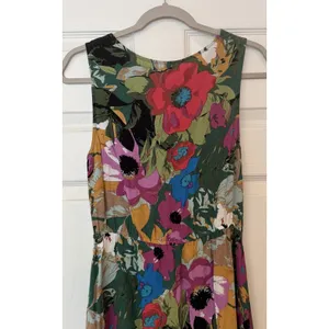 Anthropologie Tracy Reese Faux Wrap Dress Floral Ruffle‎ Boho Festival Wedding S thumbnail 6