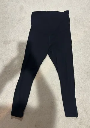 CRZY YOGA Amazon Black Maternity Leggings thumbnail 1