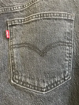 Women’s Levi’s Premium 70s High Flare Jeans Faded Black Size 28 thumbnail 7