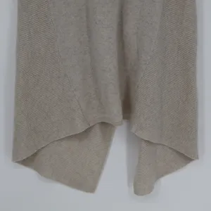 Nanette Lepore Cashmere Drape Vest S 100% 2-Ply Neutral Old Money Quiet Luxury thumbnail 13