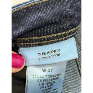 Joe's‎ Jeans The Honey Curvy Bootcut Jeans Women's 27 Dark Wash Mid Rise Stretch thumbnail 7