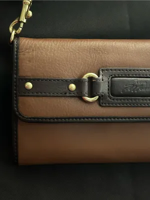 Stone Mountain Brown & Dark Brown Shoulder Clutch Bag thumbnail 5
