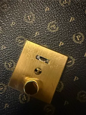 Vintage Pollini Monogram Leather Satchel Bag Italy Dark Academia thumbnail 3