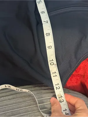 Lululemon Navy Sleeveless Half-Zip Tank‎ thumbnail 4