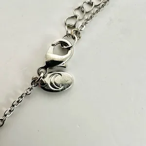 Charming Charlie rhinestone pendant necklace thumbnail 6