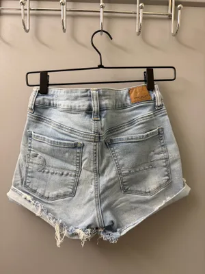 American Eagle Outfitters Jean Shorts Light Wash thumbnail 5