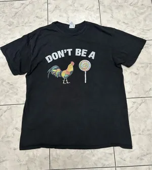 Delta Pro Weight Black Graphic T-Shirt Large Short Sleeve thumbnail 1
