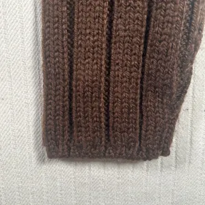 Jones New York Womens Small Brown Sweater Long Sleeve Knit Pullover thumbnail 10