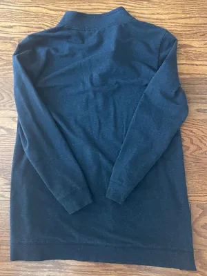 Soft Surroundings Lakshmi Tunic Pullover Navy Size Medium Athleisure Sweatshirt thumbnail 13