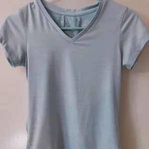 Asics Sky Blue T-Shirt XS Athleisure Pastel Sportswear Activewear Casual Comfy thumbnail 5