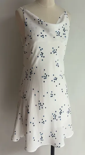 Chic Mini Sundress White thumbnail 1