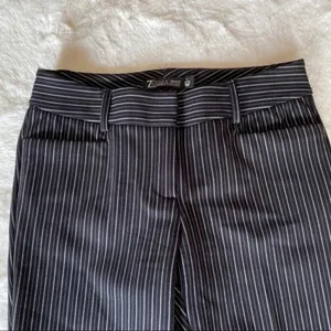 New York & Company Pinstriped Skinny Crop‎ Pant thumbnail 2