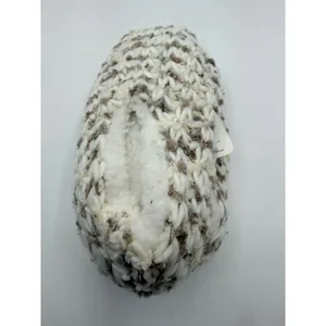 Northeast Outfitters Slipper Cozy Cabin Spacedye Women's S/M Taupe Aloe Infused thumbnail 5