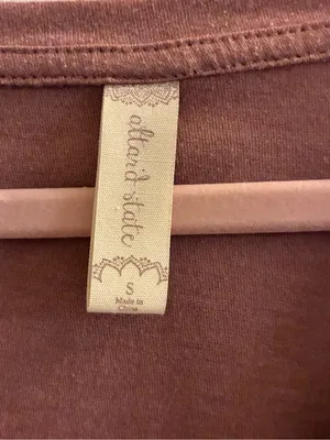 Altar'd State Elevated Studio Lightweight Tee in Rust Brown thumbnail 2