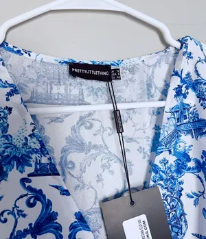 Pretty Little Thing Floral Midi Dress thumbnail 5