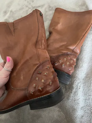 Diesel Distressed Boots thumbnail 4