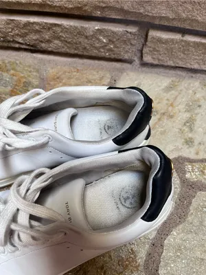 Tory Burch Howell Court leather sneakers Gold Logo Back White 8 thumbnail 7