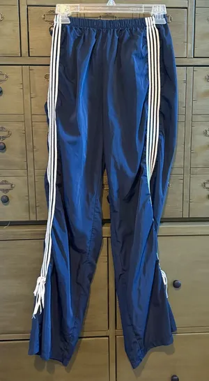 Edikted Women’s Athletic Track Pants with Side Stripes - Navy thumbnail 1
