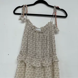 Misa Los Angeles Dionica Midi Floral Tiered Boho Dress Womens M Cottage Core thumbnail 5