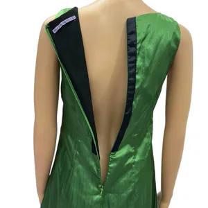 Sugarlips Emerald Green Black Sleeveless Bubble Hem Zip Back Lined Dress Size S thumbnail 10