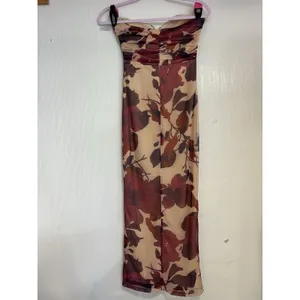 CHELSEA AVENUE TALLULAN MIDI DRESS -color PLUM Size S thumbnail 7