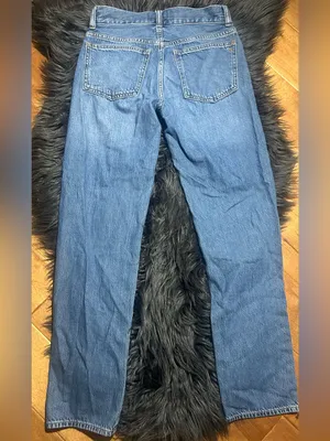 Madewell The Dean Easy Straight Leg Jeans Blue Size 23 thumbnail 5