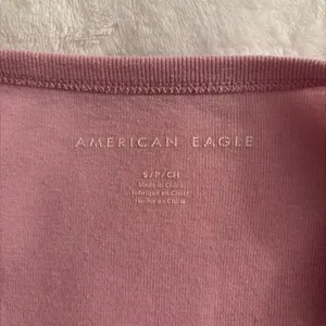 American Eagle Pink Baby Tee thumbnail 2