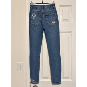 We The Free Sabrina Super Skinny Jeans Distressed High Rise Button Fly 25 thumbnail 3