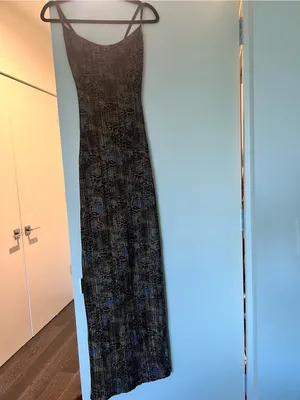 PrettyLittleThing Brown Printed Maxi Slip Dress thumbnail 9