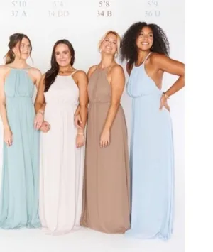 Show Me Your Mumu Amanda halter maxi dress in white NEW LARGE thumbnail 3