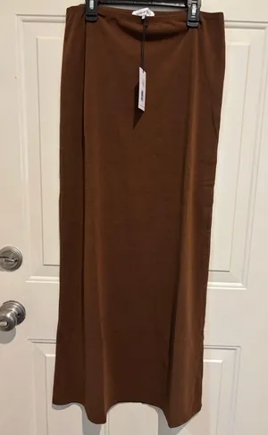 NWT We Wore What pull on midi skirt size M thumbnail 2