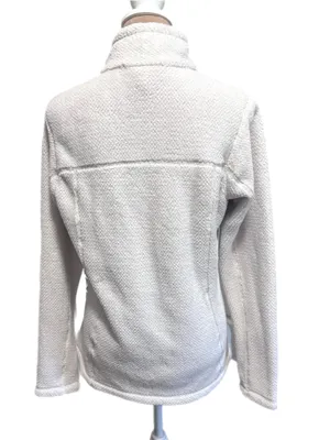 Patagonia Re-Tool Snap-T Fleece Pullover Women's Large Off White Cream FA18 thumbnail 5