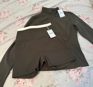 FANCY Jacket and Shorts Workout Set thumbnail 1