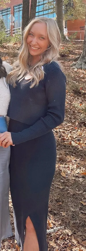 Boutique Knit Navy Maxi Skirt thumbnail 1
