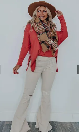 Hope's Pumpkin Orange Top thumbnail 5