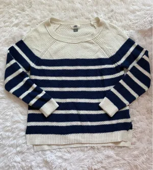 Old Navy striped sweater thumbnail 1