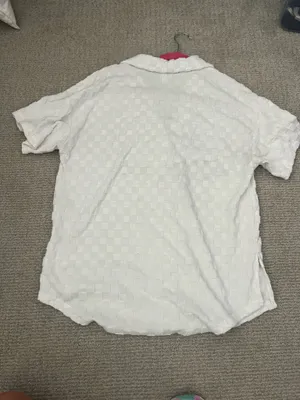 Rhythm Jacquard Terry Shirt - Off White thumbnail 9
