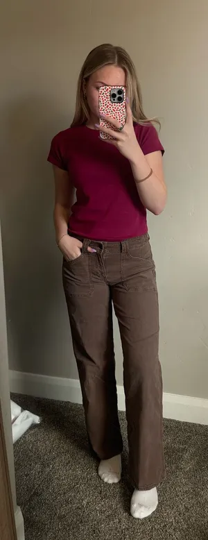 American Eagle Brown Cargo Pants thumbnail 1