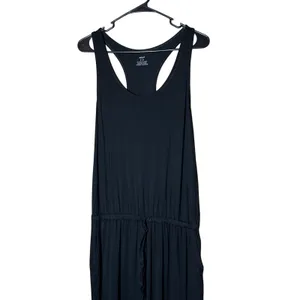 NWT Aerie Black Racerback Drawstring Waist Jumpsuit Women's‎ Size M thumbnail 2