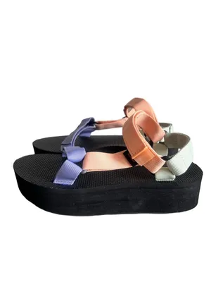 TEVA NEW Women's Midform Platform Sandal Size 8 #B1919 thumbnail 3