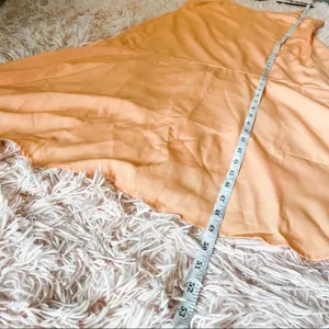 Lulu’s Lovely Lilies Midi Dress in Orange Medium thumbnail 4