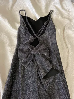 Black Sparkle Gown Size M thumbnail 4