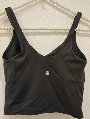 Lululemon Align Tank Top Black Nulu Buttery Soft Size 2 thumbnail 5